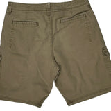 Wrangler Cargo Shorts - 32W 10L Khaki Cotton