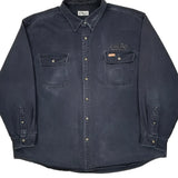 City Of Ashland Water Quality Carhartt Denim Shirt - 3XL Blue Cotton