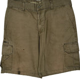 Dickies Cargo Shorts - 36W 9L Brown Cotton