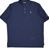Ralph Lauren Polo Shirt - 2XL Navy Cotton