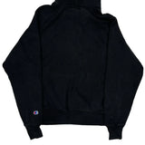 Reverse Weave Champion Hoodie - Small Black Cotton