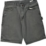 Wrangler Carpenter Shorts - 34W 11L Grey Cotton
