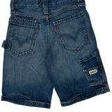 Age 10 Levis Denim Shorts - Medium Blue Cotton