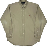 Blaire Ralph Lauren Shirt - Large Beige Cotton