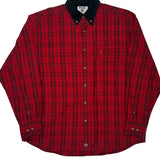 Wrangler Checked Shirt - XL Black Cotton