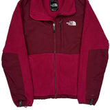 The North Face Fleece Jacket - Small Red Polyester