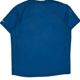 Carhartt T-Shirt - Large Blue Cotton