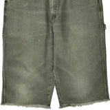 Dickies Carpenter Shorts - 34W 12L Grey Cotton