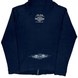 St. Joe Harley-Davidson Harley Davidson Graphic Hoodie - Medium Navy Cotton