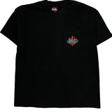 Folsom Harley-Davidson Shop Harley Davidson Graphic T-Shirt - XL Black Cotton