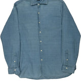 Polo By Ralph Lauren Shirt - XL Blue Cotton