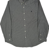 Ralph Lauren Checked Shirt - 2XL Black & White Cotton