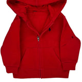 Age 2 Polo By Ralph Lauren Hoodie - XS Red Cotton