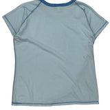 Nike Graphic T-Shirt - XL Blue Cotton