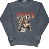 Hawk Watch Unbranded Graphic Sweatshirt - Large Grey Cotton