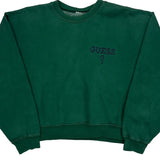 Guess Sweatshirt - Large Green Cotton