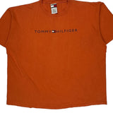 Made In USA Tommy Hilfiger T-Shirt - 2XL Orange Cotton