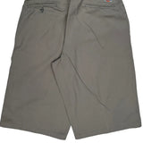 Dickies Chino Shorts - 32W 12L Gray Polyester Blend