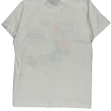 Screen Stars Graphic T-Shirt - Large White Cotton Blend