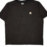 Carhartt T-Shirt - 2XL Black Cotton