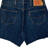 Levis Denim Shorts - 34W 9L Blue Cotton