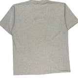 Atlanta Braves Hanes Single Stitch T-Shirt - XL Grey Cotton