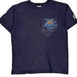 Federated Auto Parts 400 Chase Authentics Nascar T-Shirt - Large Purple Cotton