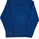 Tommy Jeans Spellout Sweatshirt - Small Blue Cotton