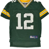 Age 8-12 Green Bay Packers Reebok Football Jersey - Medium Green Polyester