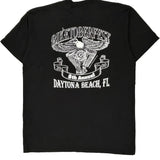 Biketoberfest Wcw Graphic T-Shirt - 2XL Black Cotton