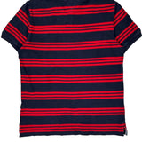 Tommy Hilfiger Slim Fit Polo Shirt - Large Navy Cotton Blend