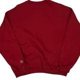 Starter Sweatshirt - XL Red Cotton Blend
