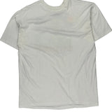 Hanes T-Shirt - XL White Cotton Blend