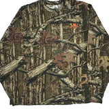 Break-Up Infinity Mossy Oak Long Sleeve T-Shirt - 2XL Camo Cotton