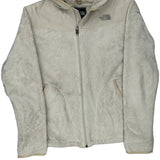 The North Face Fleece - Large Cream Polyester