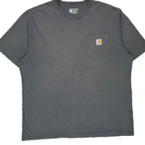 Carhartt T-Shirt - XL Grey Cotton