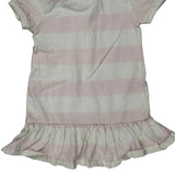 Age 18 Months Ralph Lauren Striped Dress - 3XS Pink Cotton