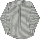 Tommy Hilfiger Striped Shirt - Medium Green Cotton