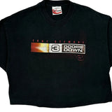 Tony Stewart Chase Authentics Cropped T-Shirt - Large Black Cotton