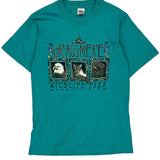 Grassmere Wildlife Park Fruit Of The Loom Single Stitch T-Shirt - Small Green Cotton