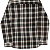Patagonia Checked Shirt - Small Black & White Cotton Blend