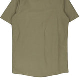 Red Kap Short Sleeve Shirt - Small Khaki Polyester Blend