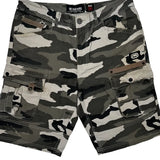 Ecko Unltd Camo Cargo Shorts - 34W 11L Camo Cotton