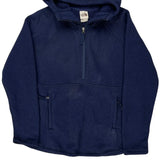 The North Face Fleece - Large Navy Polyester