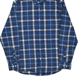 Tommy Hilfiger Checked Shirt - Medium Blue Cotton