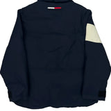 Tommy Hilfiger Striped Jacket - Large Navy Polyester