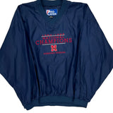 Vintage Nebraska Huskers Pro Layer Graphic Windbreaker - Large Blue Polyester