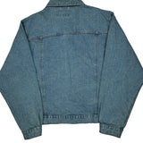 Wrangler Denim Jacket - XL Blue Cotton