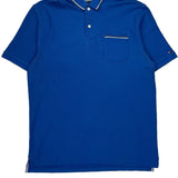 Tommy Hilfiger Polo Shirt - XL Blue Cotton