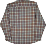 Wrangler Checked Flannel Shirt - 2XL Multicoloured Cotton